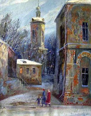 Courtyard in Kalymazhniy Lane. Gerasimov Vladimir