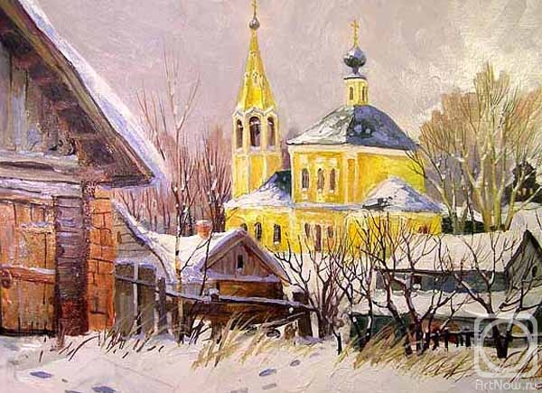 Gerasimov Vladimir. Town of Tutaev (Romanov). Pokrovskaya square, 30