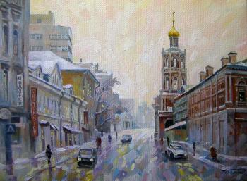 Moscow. Petrovka Street Spring