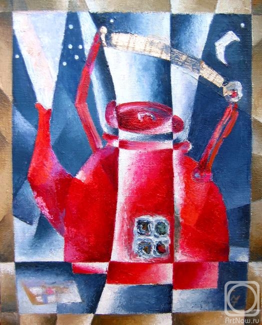 Gerasimova Natalia. Winter Teapot