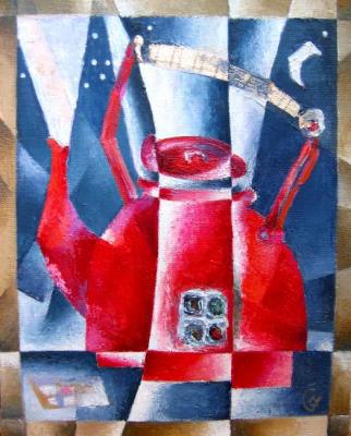 Winter Teapot. Gerasimova Natalia