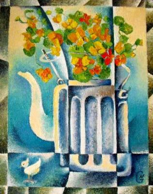 Summer Teapot. Gerasimova Natalia