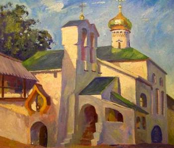 Pechyora, Pskov and Pechyorsky monastery. Gerasimov Vladimir