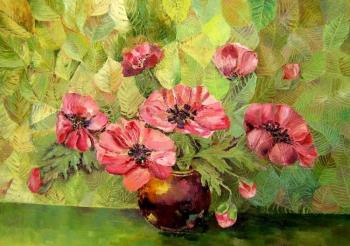 Summer Bouquet (Horizontal Still Life). Gerasimova Natalia