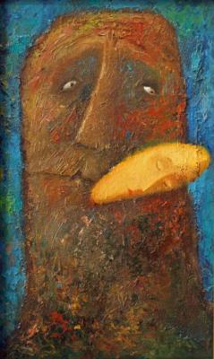 A golden cloud slept in the night