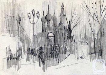 Moscow sketches 12. Gerasimov Vladimir