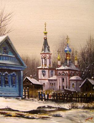 Neighbourly... Znamensky Temple. Pereslavl-Zalessky. Gerasimov Vladimir