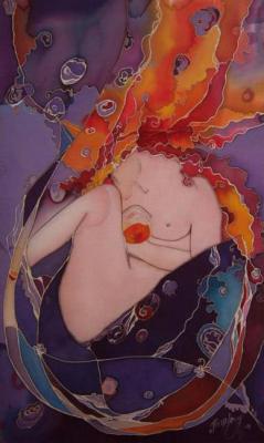 Drop (on the subject of Klimt). Petrovskaya-Petovraji Olga