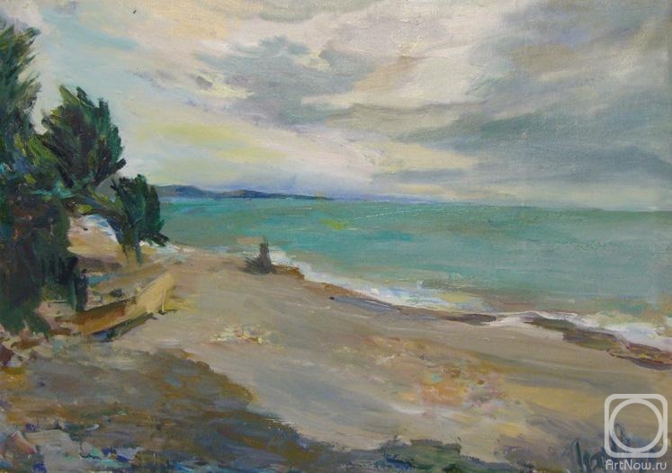 Petrovskaya-Petovraji Olga. Marine Landscape. The Wind