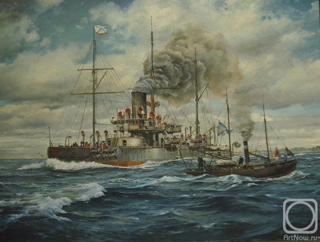 Golybev Dmitry. Measuring Mile" (squadron battleship "Peter the Great")