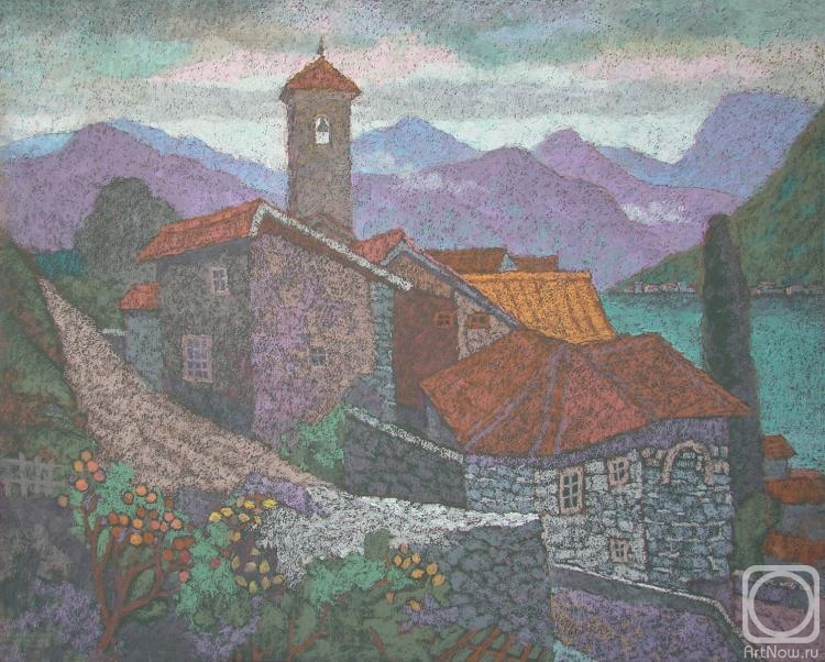 Volfson Pavel. Cloudy day in Perast