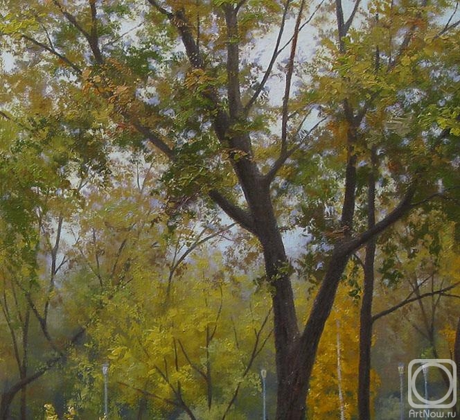 Osipsow Wladislaw. Autumnal Square (fragment)