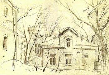 Moscow sketches 2. Gerasimov Vladimir