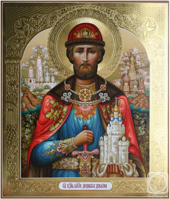 Eremin Vitaliy. St. Prince Dmitry Donskoy (version N1)