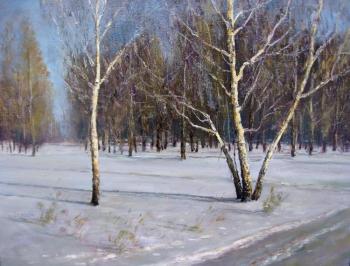 Outside of the city. Spring (Melts The Snow Melted). Korytov Sergey