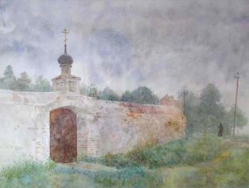 At the monastery wall. Kolesov Maxim