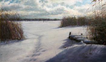 Lake Spill. Winter (Tyukalinsk). Korytov Sergey