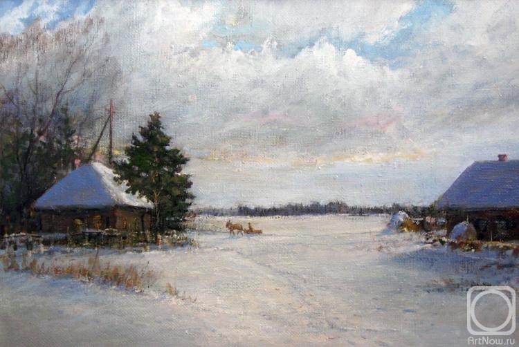 Korytov Sergey. The lake is frozen