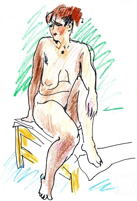 Karaceva Galina. Nude 40