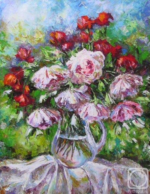 Kruglova Svetlana. Roses and Peonies