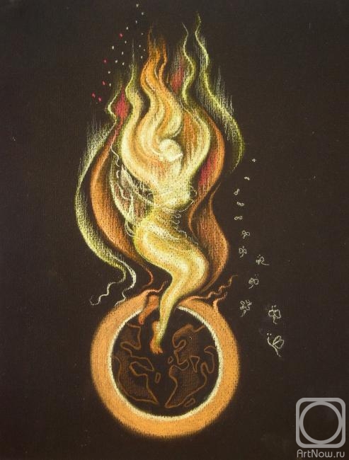 Konyuhova Natalia. Elements of the Earth. Fire
