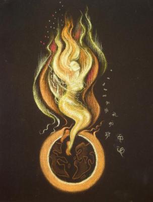 Elements of the Earth. Fire. Konyuhova Natalia