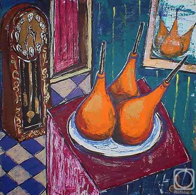 Yevdokimov Sergej. One and a half liter still life