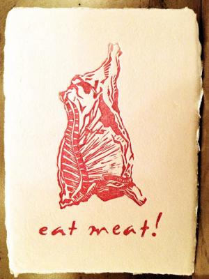 eat meat