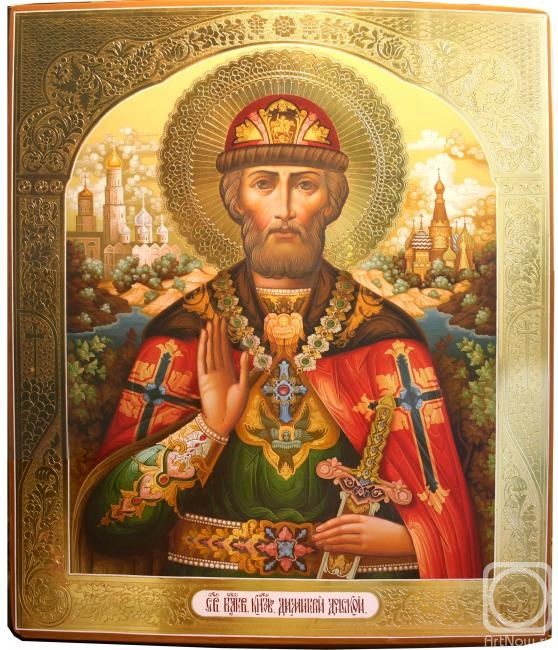 Eremin Vitaliy. St. Prince Dmitry Donskoy (version N3)