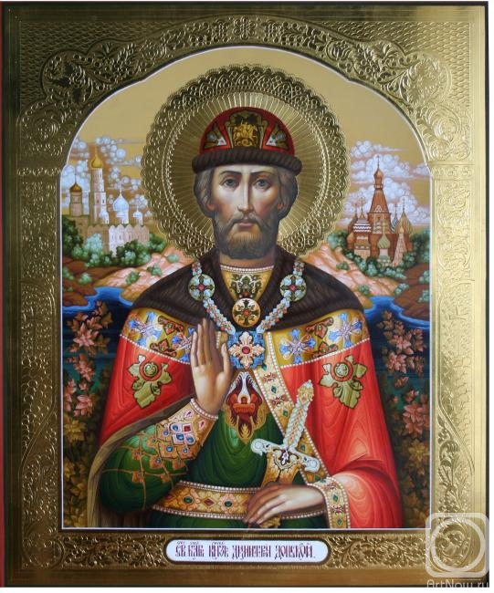 Eremin Vitaliy. St. Prince Dmitry Donskoy (version N4)