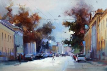 September ray. Bolshaya Alekseevskaya Street (The Old Lee). Shalaev Alexey