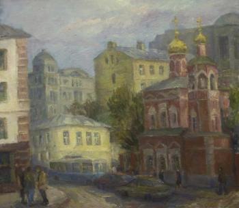 Solyanka Street in Moscow ( ). Kalmykova Yulia