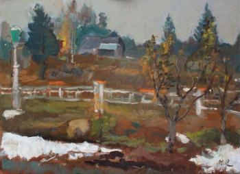 Spring. The last snow