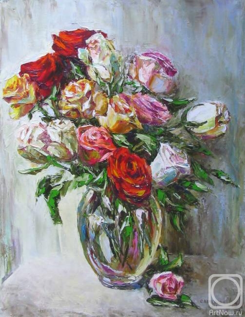 Kruglova Svetlana. Roses on Wednesdays