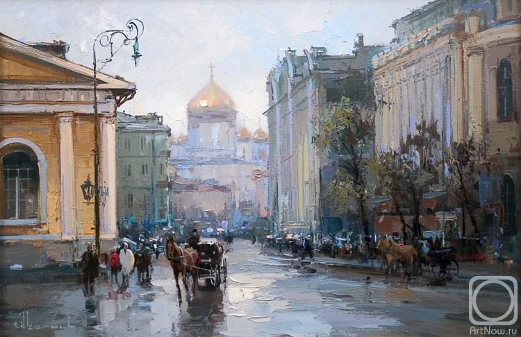 Shalaev Alexey. Mokhovaya Street. Old Moscow