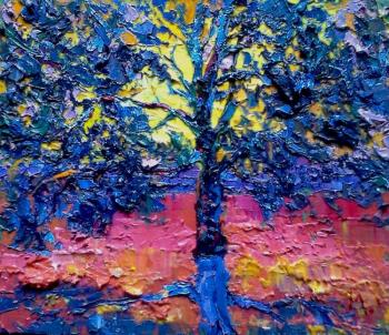 Magic tree (oak in the sun). Golovchenko Alexey