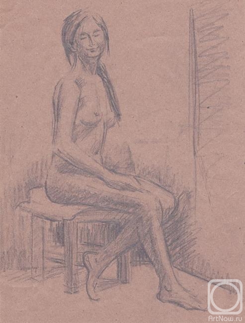 Gorshkova Elena. Leaf from the album "Nude" 2