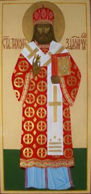 Icon "St. Tikhon of Zadonsk". Chugunova Elena