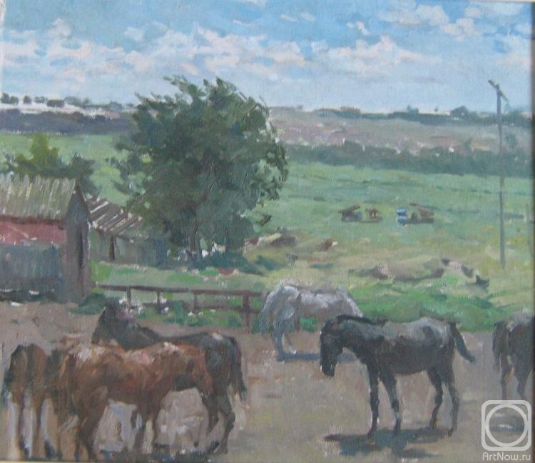 Saprunov Sergey. Rural motif