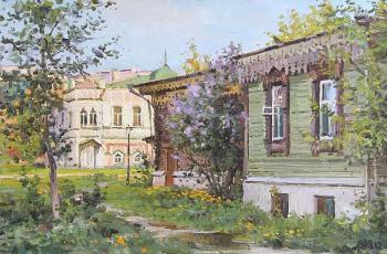 The morning in the old town. Efremov Alexey