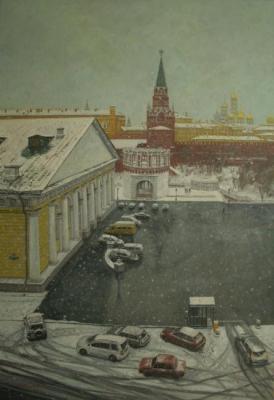 Moscow. Snow. Glushkov Sergey