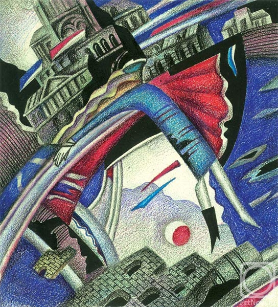 Naletova Olga. Petrograd. 1918. Sheet No. 5