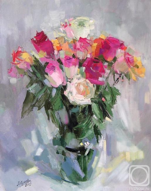 Suhova Lubov. Bouquet of roses
