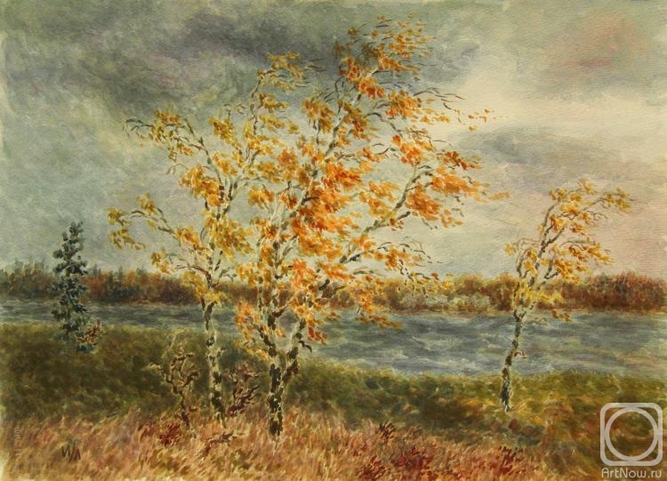 Lomanova Irina. Autumn wind