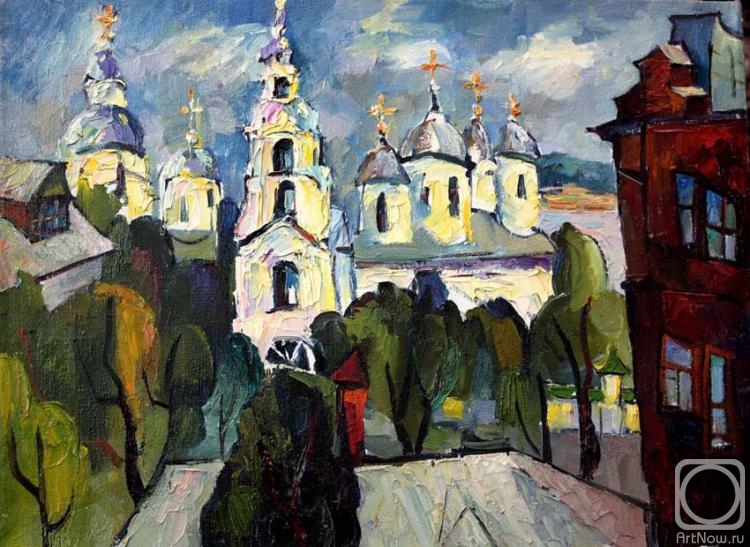 Trofimov Evgeniy. View of the cathedral
