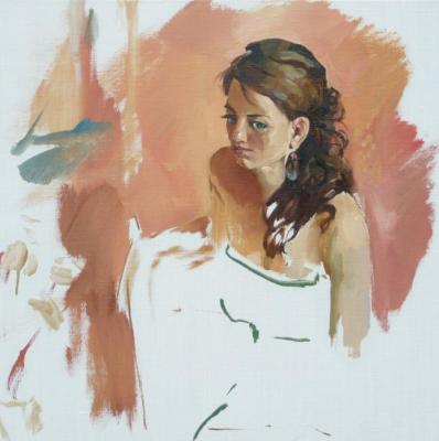 Unfinished portrait. Kupavyh Sergey
