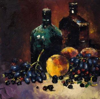 The still life with blackberry