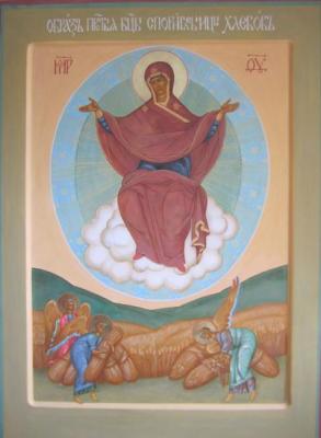 Image of the Most Holy Theotokos Contestant of Bread. Donskoy Roman
