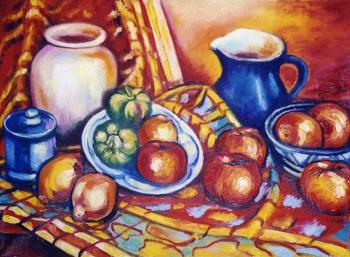 Still life with lemons