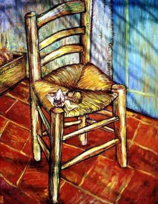 Van Gogh's chair. Dokuchaev Igor